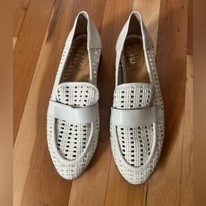Franco Sarto Women's White Loafers